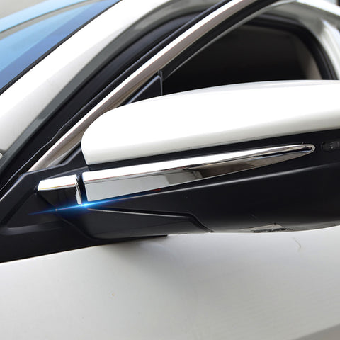 Chrome Side Door Panel Handle Bowl Molding Decor Trim For Honda Civic 2016-2021