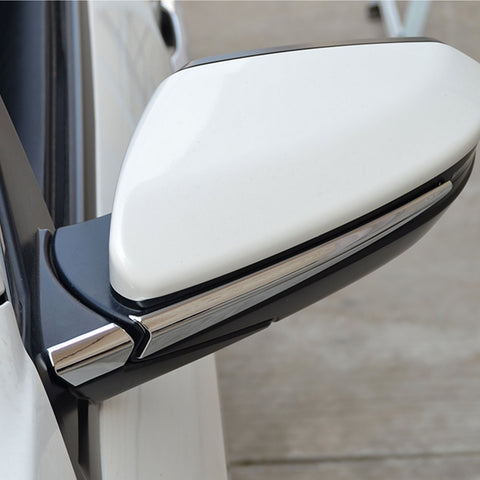 For Honda Civic 16-21 Chrome Side Mirror Stripe Door Handle Frame Decor Cover