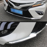 Chrome Front Grille Headlight Front Bumper Corner Cover For Camry SE XSE 18-2020