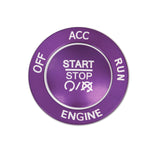 Keyless Engine Push Start Button & Surrounding Ring For Dodge Charger Challenger