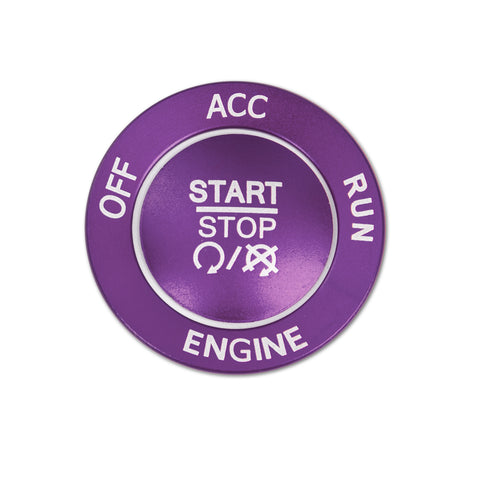 Keyless Engine Push Start Button & Surrounding Ring For Dodge Charger Challenger