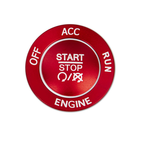 Keyless Engine Push Start Button & Surrounding Ring For Dodge Charger Challenger