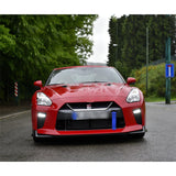 Blue / Black / Red JDM Style Tow Hole Adapter with Towing Strap for Nissan GT-R Infiniti Q50 Q60