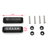 JDM Style Hood Vent Spacer Risers VTEC Solenoid Valve Cover Cap For Honda Acura