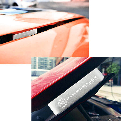 JDMPASSWORD Hood Vent Spacer Riser Kit For Honda Civic EK EF 88-00 Acura Integra