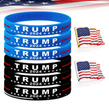 Trump Take America Back Bracelet Soft Silicone Sports Band 2024 Patriots Gift