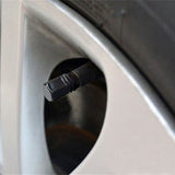 Set JDM Sport Style Tow Hook Ring Decoration+Tire Valve Stem Caps Universal Fit