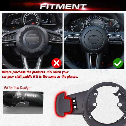 Paddle Shifter Extension For Mazda 3 2020-up CX-30 CX-50