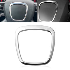 Steering Surrounding Ring Cover Trim, Aluminum Silver, Compatible with Audi A3 A4 A5 A6 A8 Q5 Q7