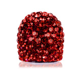 4x Handmade Crystal Rhinestone Universal Car Tire Valve Caps Chrome Accessories