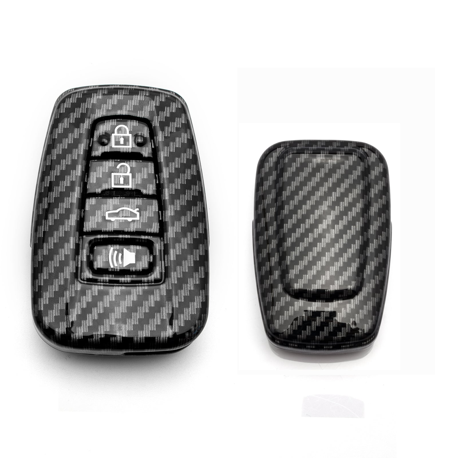 Ford Mustang Carbon Fiber Key Cover - Carbon Fiber (2018-2019)