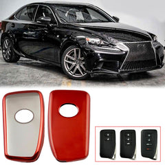 Red Glossy TPU Smart Key Cover Case FOB Shell Holder for Lexus IS GS LS ES NX RCss