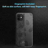 Ultra Thin Lightweight Luxury Alcantara Suede Leather RS Logo Protective Smart Phone Cover Case Protective Designed For Apple iPhone 12 Mini