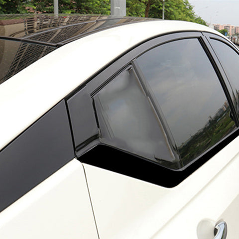 Matte Black Chrome Delete Blackout Window Cover Decal For Nissan Altima 2019-22