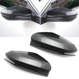 Carbon Fiber Pattern Mirror Covers Car Side Mirror Caps Rearview Mirror Covers for Honda Civic 2016 2017 2018 2019 2020