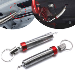 Flexible Adjustable Automatic Open Car Trunk Tail Boot Lid Lifting Spring Device Vehicle Auto Part Metal Silver Red 6''-9'' Fit Cars Without Hydraulic Rod Lifting Device