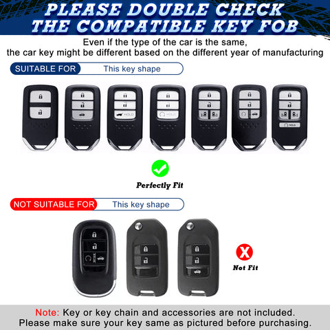 Purple TPU Anti-dust Remote Key Fob Cover For Honda Civic Accord 2/3/4 Button
