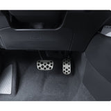 Silver Aluminum Brake and Gas Accelerator Pedal Covers For Toyota Corolla 2020+