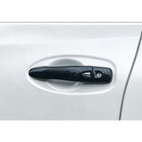 Carbon Fiber Style Door Handle+Door Edge Protect Trim For Nissan Maxima 2016-20