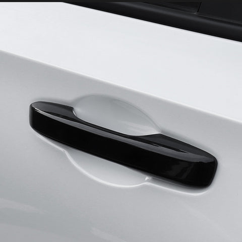 4pcs Glossy Black Door Handle Overlay Cover Trim For Honda Civic 11th Gen 2022