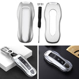 Silver Aluminum Remote Key FOB Protectors For Porsche Panamera G2 2017-2019 2020