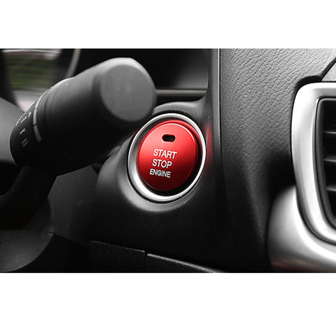 Red Keyless Engine Start Button Cover Decoration For Mazda 3 6 MX-5 CX-5 Miata