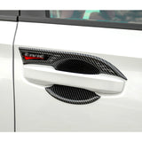 Carbon Fiber Pattern Door Handle Bowl Cover Trim For Honda Civic 11th Gen 2022