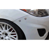 Universal Silver Car Latch Push Button Bumper Hood Bonnet Quick Release Fasteners 2Pcs/Set