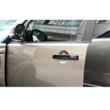 Glossy Black Car Door Handle Cover Trim For Land Rover L320 LR2 LR3 2005 06-09