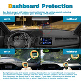 Dashboard Cover Nonslip Die-Cut Dash Overlay Mat Pad For Honda HR-V 2015-22