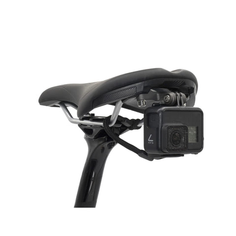 Bike Saddle Rail Mount for Gopro Insta360 Sport Camera, Compatible with S-WORKS SWAT Saddle or Most Lynx Saddle