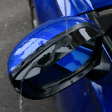2Pcs Gloss Black Mirror Rear View Bezel Molding For Honda Civic 11th Gen 2022+