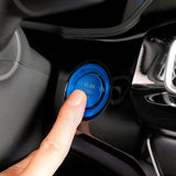 JDM Blue Ignition Start Stop Button Cover Trim For Honda Civic 11th Gen 2022-up