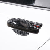 Carbon Fiber Pattern Door Handle Bowl Cover Trim For Honda Civic 11th Gen 2022