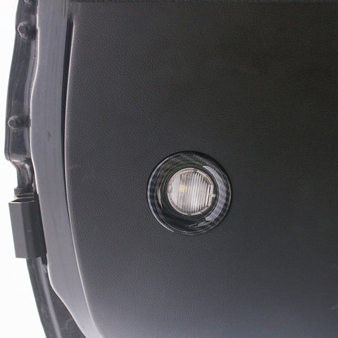 2Pcs Carbon Fiber Style Tailgate Reading Light Ring For Grand Cherokee 2011-2020