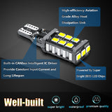 2x T15 921 Canbus Error Free Xenon 6000K LED Strobe Backup Reverse Light Bulbs