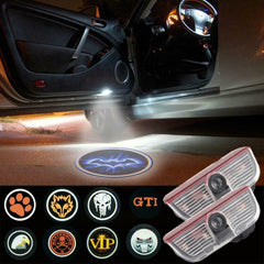 LED Logo Door Step Courtesy Ghost Shadow Light for Porsche 911 Cayman Macan 2013+