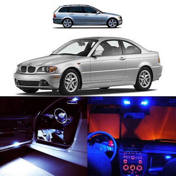 BMT Kit Éclairage LED Intérieur Voiture BMW 3 Series E46 - 19 Ampoules Blanches 6000K