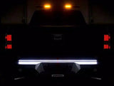60" 5-Functions Triple Rows LED Tailgate Strip Light Bar - Sequential Turn Signal/Brake Light Strip/Running/Reverse/Double Flash for Trucks Trailer Pickup etc, No Drill Install