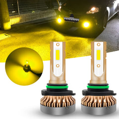 9006 JDM Golden Yellow LED Fog Light Bulb Lamp