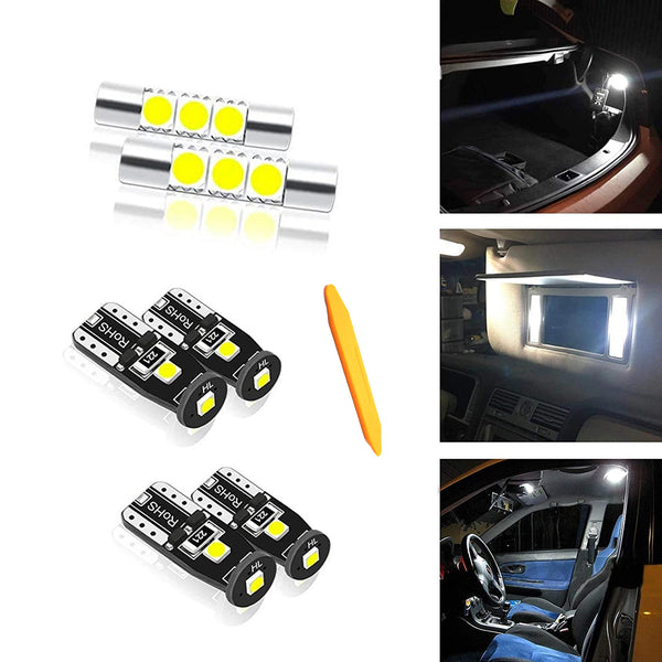 White Interior LED Lights Kit for Honda Civic 2016 2017 2018 2019