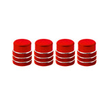 4pcs Centre Console Air Vent AC Outlet Switch Knob Cover Trim, Sporty Red, Compatible with Honda Civic 11th Gen 2022