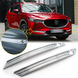 For Mazda CX-5 CX5 2015 2016 car body detector frame stick style ABS For Mazda CX-5 CX5 2015 2016 car body detector frame stick style ABS