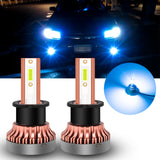 H3 LED FOG Lights Conversion Kit Bulbs 8000K Driving DRL Lamp Blue Light Bulb