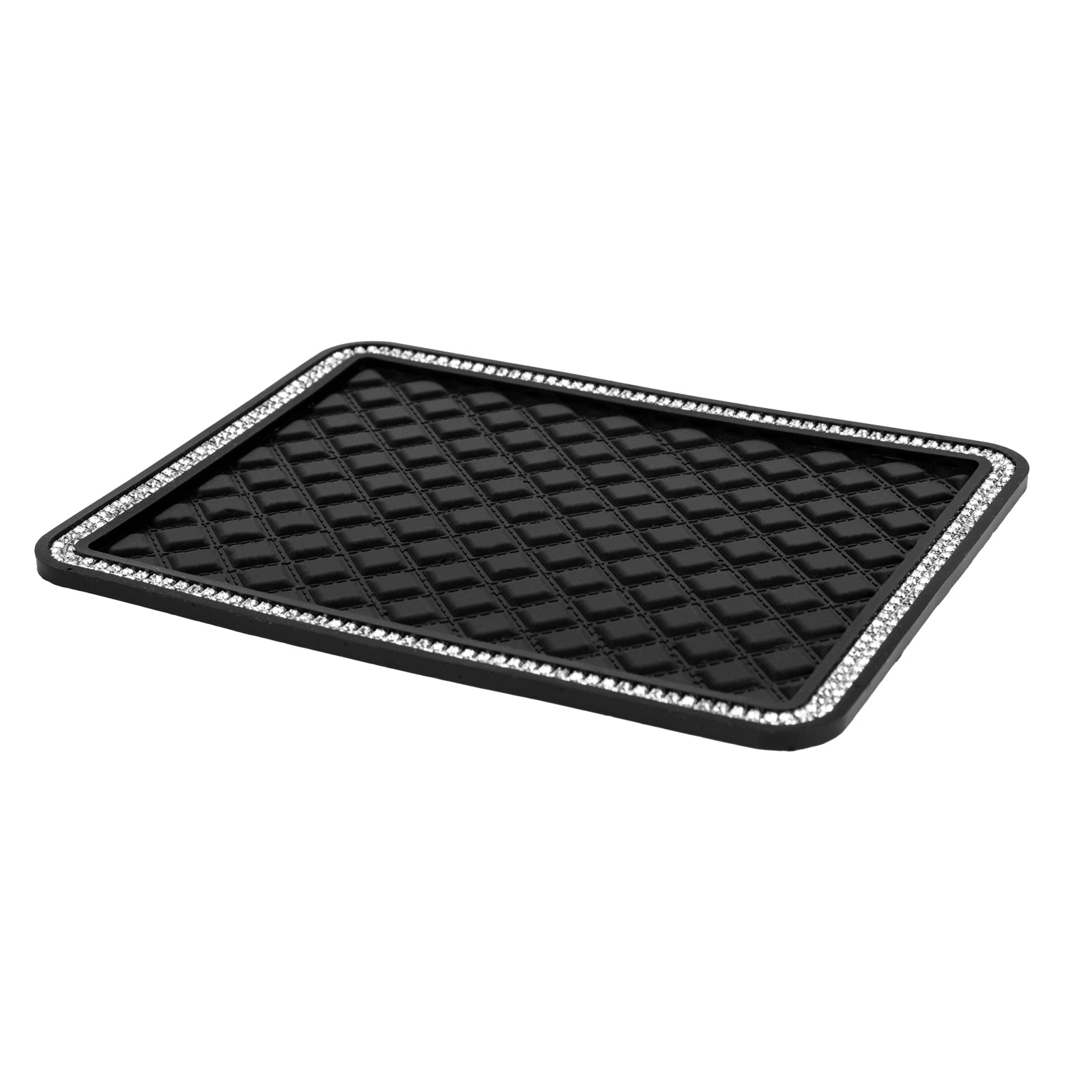 EFORCAR Anti-slip Mat,Car Dashboard Non-slip Pad,Silicone Gel Car Anti-slip  Mat For Cellphone Ornaments Fixed Center Console Grid Holds Cell  Phones,Sunglasses,Coins,Keys etc - Black : : Automotive