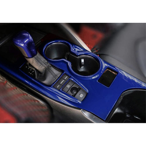 Blue Console Dash Side Left AC Vent Gear Box Handle Bowl Cover For Camry 2018-24