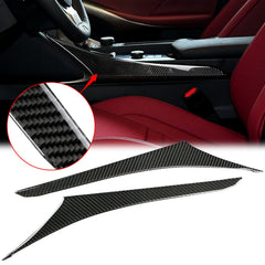 Carbon Fiber Central Console Gear Shift Panel Outer Cover Trim for Lexus IS250 IS300 IS350 2014-2018