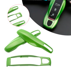 Gloss Green Remote Key Fob Case Shell Protector For Porsche Macan Carrera 911 991