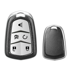 White Soft Anti-dust Remote Smart Key Fob Shell Case For Cadillac CT6 2016-2019
