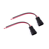9005 9006 H10 Male Sockets Wire Harness Adapters For Fog Driving Light LED Bulbs
